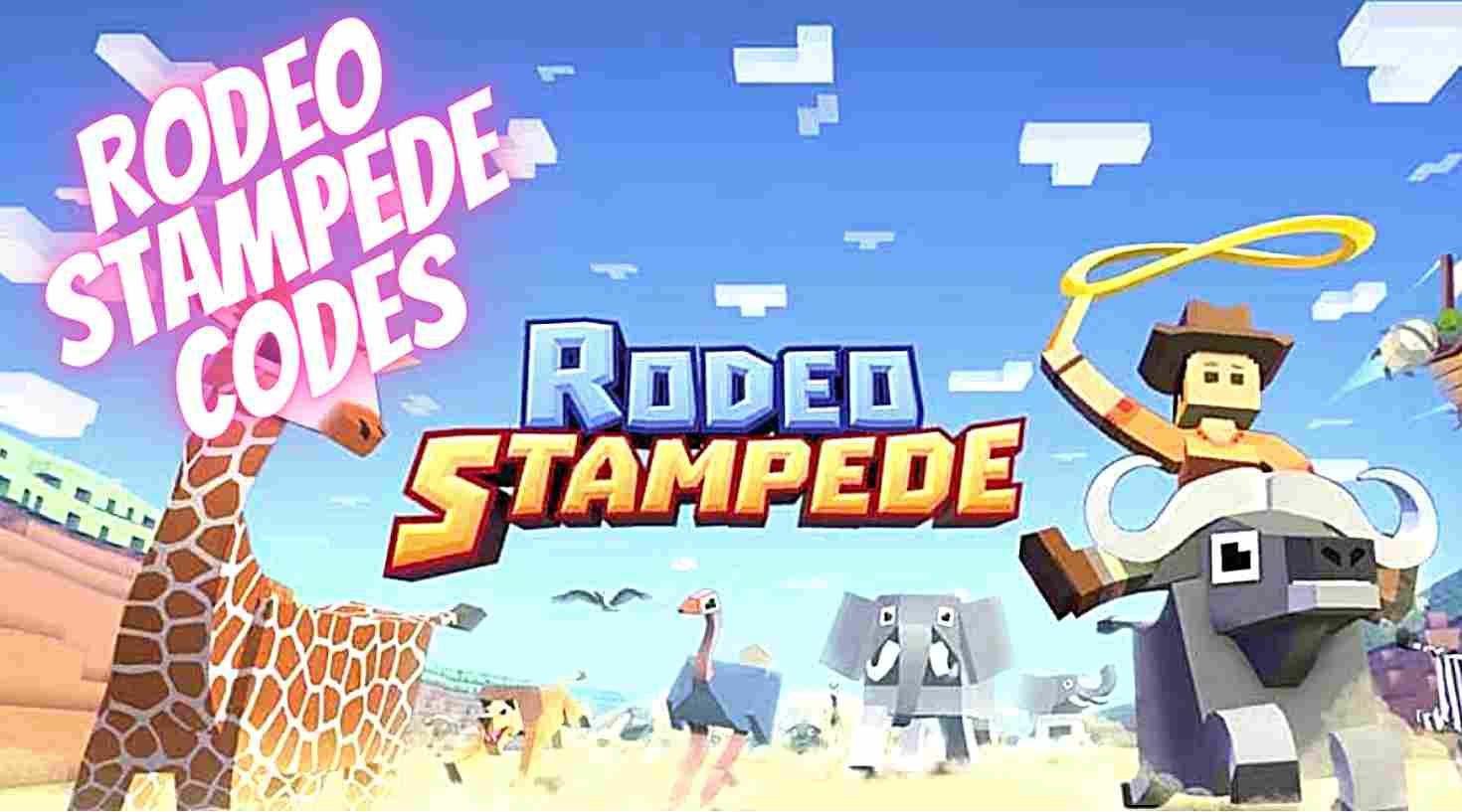 Rodeo Stampede Redeem Codes